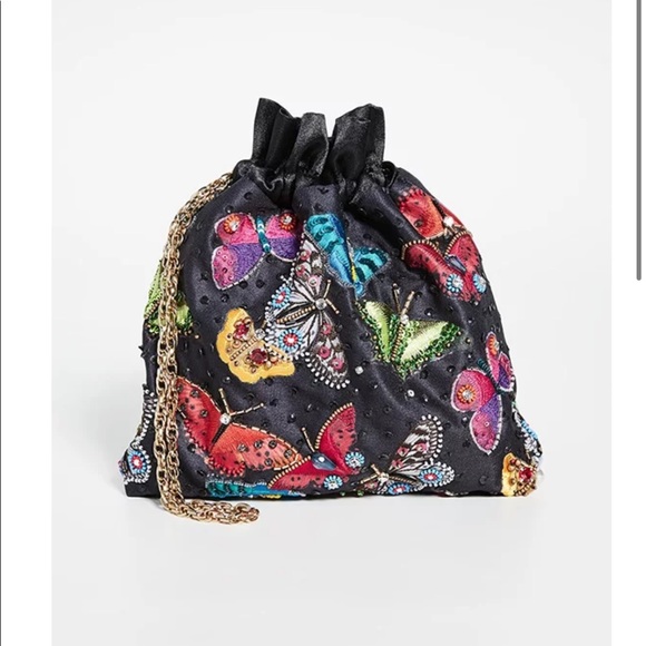 Alice + Olivia Handbags - Alice + Olivia Embellished Butterfly Odessa pouch